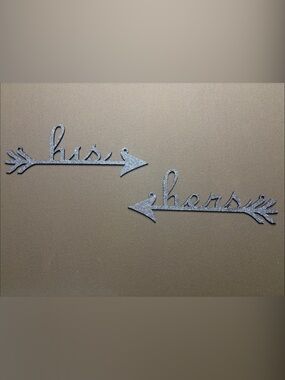 'Cheers' Glitter Cake Toppers - Set of 2